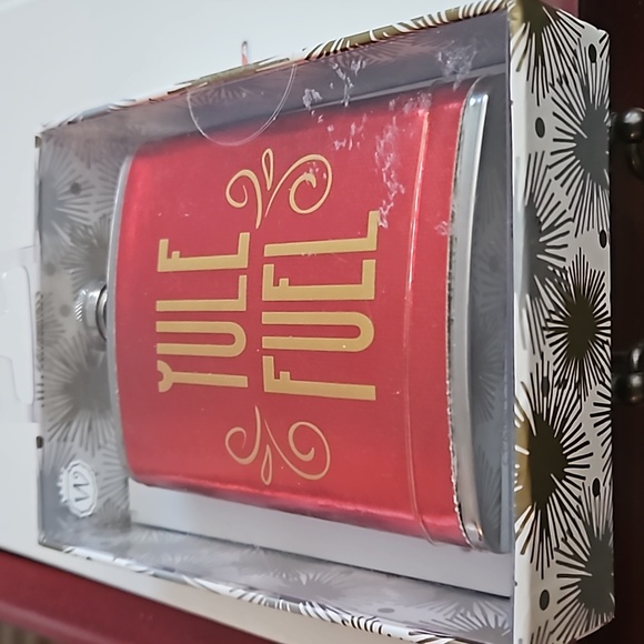 Wild Eye Designs Stainless Steel Yule Fuel Hip Flask - Picture 1 of 2